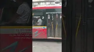 Mumbai Best Bus Tata AC Olectra Route A-63