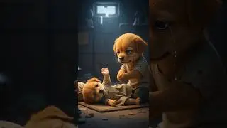 Poor Puppy & Sick Sister | This Sad Story Will Touch Your Heart😭#loveemotionalstory #ytshorts#puppy
