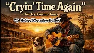 Criyin' Time Again - Timeless Country Tunes | Old School Country Ballad Lyrics video 