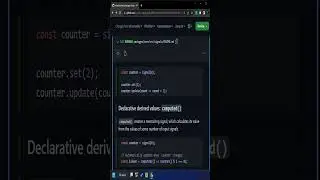 Angular Signals Reactive primitive #shorts