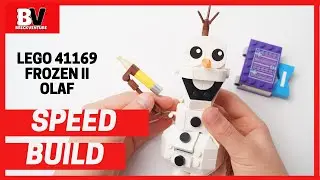 LEGO 41169 Disney FROZEN 2 OLAF 2019 Speed Build Snowman Create Play Toy Build Pencil Journal Bowtie