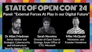 External Forces At Play in our Digital Future | SOOCon24 Plenaries
