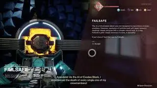 Failsafe's reaction to Cayde's death
