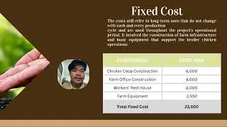 PRESENTATION AGL207 (MINI BROILER CHICKEN FARM PROJECT)