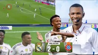 REAL MADRID GENYEN 2-0 ESPANHOL MBAPP&Eacute; BIT&Egrave; &MVP, EDER MILITAO BIT&Egrave;, VINICIUS PAS&Egrave; DEBRIEF MATCH LA.