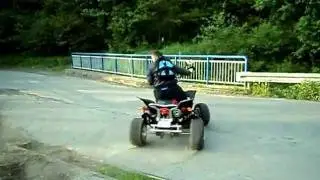 ATV shineray 250 bączki (burning rubber)