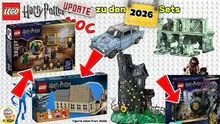Hammer Neuigkeiten zu den LEGO Harry Potter JAN 2026 Sets! Cool & Schr&auml;g zugleich. Photos und News