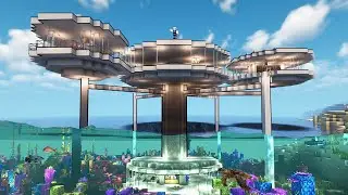Modern Underwater House in Minecraft (Very Futuristic)