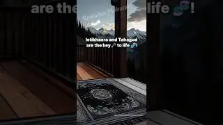 💯The key🗝️ to life🧬! - Istikhaara & Tahajjud..#shorts #quran #tahajjud #islam