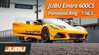 Lotus Emira with JUBU 600 ClubSport Pack on Pannonia Ring - 1:56,5