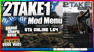 2TAKE1 Mod Menu Showcase | Best GTA V Mod Menu | GTA Online 1.64 | LUA Scripts | Kek's Menu #gta5