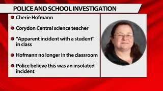 Southern Indiana high school teacher under investigation for 'incident with a student'