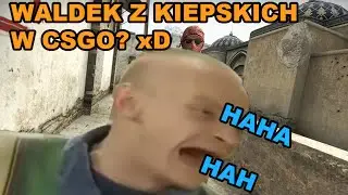 WALDEK Z KIEPSKICH GRA W CSGO? HAHAHA