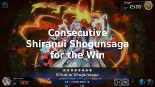 Yu-Gi-Oh! Master Duel | Consecutive Shiranui Shogunsaga for the Win