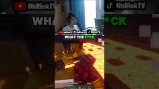 MINECRAFT, BUT OHRISK BECOMES FRUITY 💀💀💀