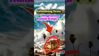 Massive Waves Hit Homes ‼️ Global Warming Nightmare 😱🌊  #globalwarming #shorts #viralvideo