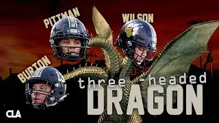 Three-Headed Dragon 🐉 | BEST High School WR Group EVER! Pittman, Wilson, Burton (Calabasas HS)