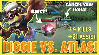 HOW TO COUNTER ATLAS?  USE DIGGIE | DIGGIE CANCELLED ATLAS' ULTI