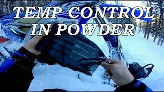 Deep Powder Temperature Control Tricks - Snow Biking