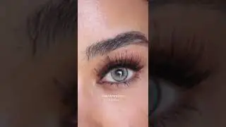 Bright Gray Color Contacts  - Before and After on Brown Eyes