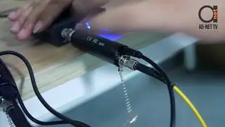 USB port powered, On-Cable-Mount SDI Micro over Fiber Transmitter set