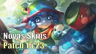 REAGINDO AS NOVAS SKINS PASTORA DE CHUVAS DO PATCH 15.23 | LEAGUE OF LEGENDS