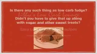 Making Low Carb Fudge  from Libby's Low Carb Lounge
