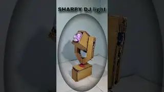 how to make mini sharpy light #shorts #sharpy #led
