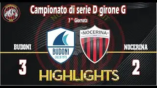 Budoni- Nocerina 3-2| Highlights Serie D Girone G (7ª giornata)