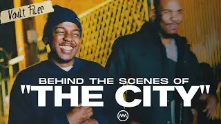 Kendrick Lamar & Game on set with Matt Alonzo (BTS)