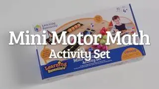 Mini Motor Math Activity Set