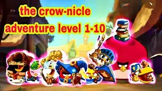 Angry birds 2 the crow-nicle adventure level 1-10 ( 29 jan 2026) #ab2 hat set adventure today