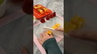 ￼🍓Fruit and Cheese Kabobs. A beautiful and delicious snack. ￼#kidfriendly #fruits #healthysnacks