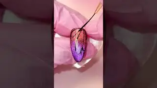 Fall Butterfly Cat Eye Nail Tutorial 🍁✨🦋