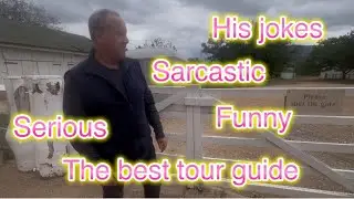 Episode 135. Tony turned out to be professional a tour guide. Watch his action! Lanyon Homestead 