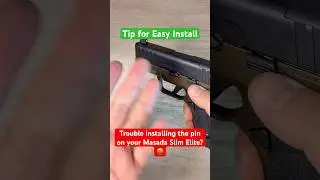 Tip to Reinstall the Pin on IWI Masada Slim Elite #hacks