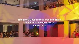 #SingaporeDesignWeek 2018 Opening Night