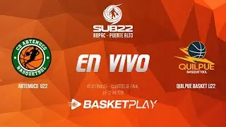 🔴EN VIVO | ABTEMUCO U22 vs QUILPUE BASKET U22 | 4TOS FINALES - Cuartos de final | TORNEO U22 2026