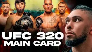 CARD PRINCIPAL DO UFC 320 - ANKALAEV X PEREIRA