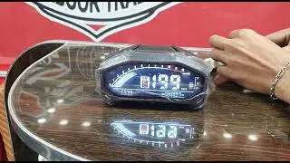 Dolphin Style Full Didplay Digital Speedometer Universal