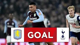GOAL | Morgan Rogers | Aston Villa 2-0 Tottenham Hotspur | Fourth Round | Emirates FA Cup 2024-25