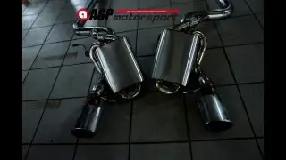 Audi RS6+ exhaust with flaps