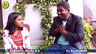 Interview with KARUNYA JELISA B S | V J Rajkumar | Lemurian Guru | Tamil