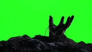 🧟MANO ZOMBIE pantalla verde 🧟 CHROMA KEY HALLOWEEN 😱