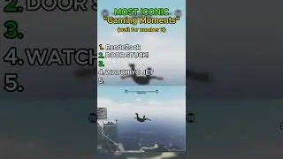 TOP 5 MOST ICONIC GAMING MOMENTS OF ALL TIME!!!