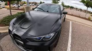 Воскресная поездка + заезд за кофе на моем BMW M3 Comp