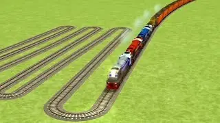Train  🚂 cross on🐍 snake tracks bumy railroad tracks railwork bean drive risky tracks😱