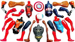 MARVEL SUPERHERO TOYS SIREN HEAD BATMAN SPIDERMAN ANT MAN CAPTAIN AMERICA AVENGERS ASSEMBLE TOYS