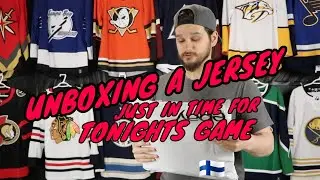 Benhsports Jersey Unboxing! Right In Time For Tonight!