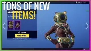 TONS OF NEW ITEMS! *NEW* Deep Sea Dominator/Destroyer, Krakenaxe, Nautilus, Squid Striker, Chromati